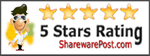 Rated 5/5 by SharewarePost.com